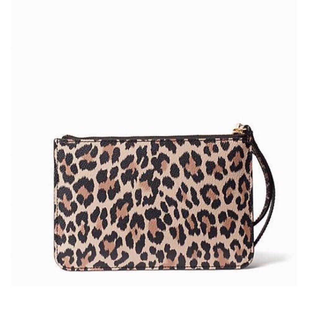 Kate Spade Leopard Wristlet - Picture 3 of 7